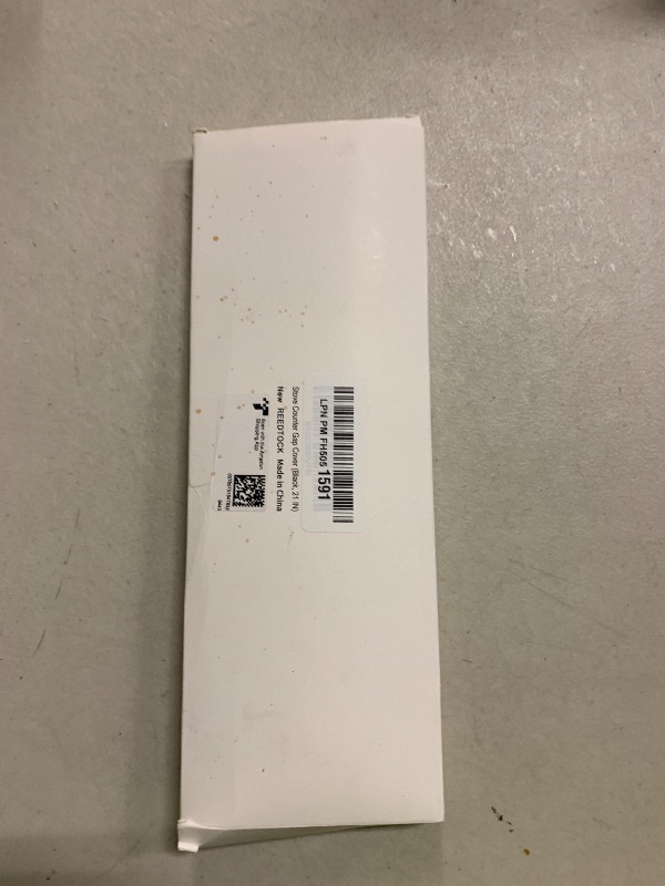 Photo 1 of 2 Pack Flexible Kitchen Stove Gap Covers, Silicone Gap Fillers Between Counter and Stovetop, Oven, Washer, Dryer, Easy to Wipe, Food Grade (Black, 21 Inches)