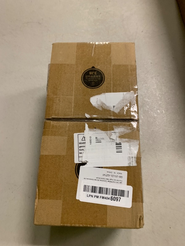 Photo 1 of 27oz Condiment Jar Salt Container,Set of 2 Seasoning Containers,Airtight Spice Containers Jars with Spoon,Sugar Salt and Pepper Container,Kitchen Sontainers for Countertop, Sugar Bowl,Spice,Sauce