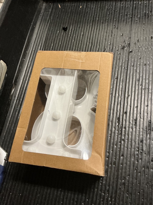 Photo 1 of Pooqla 18th Birthday Decorations for Girls Boys, Light Up Number 18 for Party Table Decorations, 18th Birthday Gift for Her Him, Backdrop Wall Decor for 18th Wedding Anniversary Decoration