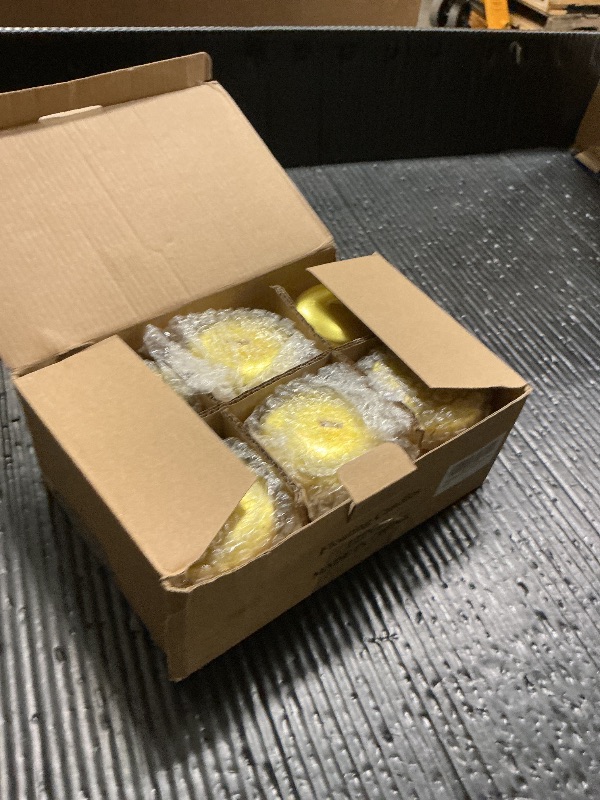 Photo 1 of 3 inch Floating Candles, 12/24/36/ Pack White/Gold/Red Floating Candle, Long Burning and Smokeless Candle for Wedding, Birthday, Pool, Holiday & Home Decoration Unscented (12PACK, Gold)