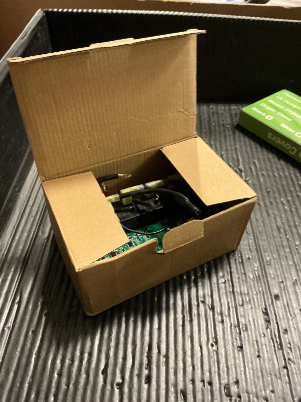 Photo 1 of 100093769 Electronic Control Board for Water Heaters, Energy-Efficient Replacement Kit with Control Panel Cover, Ideal for Home and Department Use