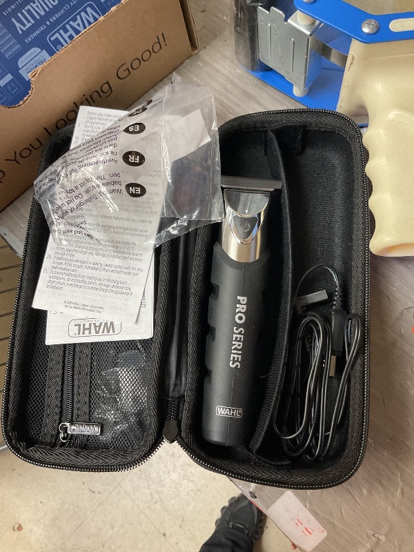 Photo 1 of Wahl USA Pro Series Forever BladeTM Stainless Steel Cordless Rechargeable Beard Trimmer for Men with No Slip Grip & USB Charge – Model 3026017