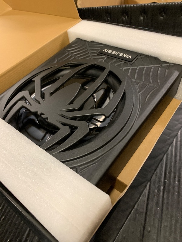 Photo 1 of 1200W Subwoofer, Slim Underseat Car Subwoofer and Amp Package with Ambient Light, Individual Control for Low Pass/Gain/Boost Bass, Loud Stereo Sound, Deep Bass Perfect for Truck/SUV/Jeep/MPV (Black)