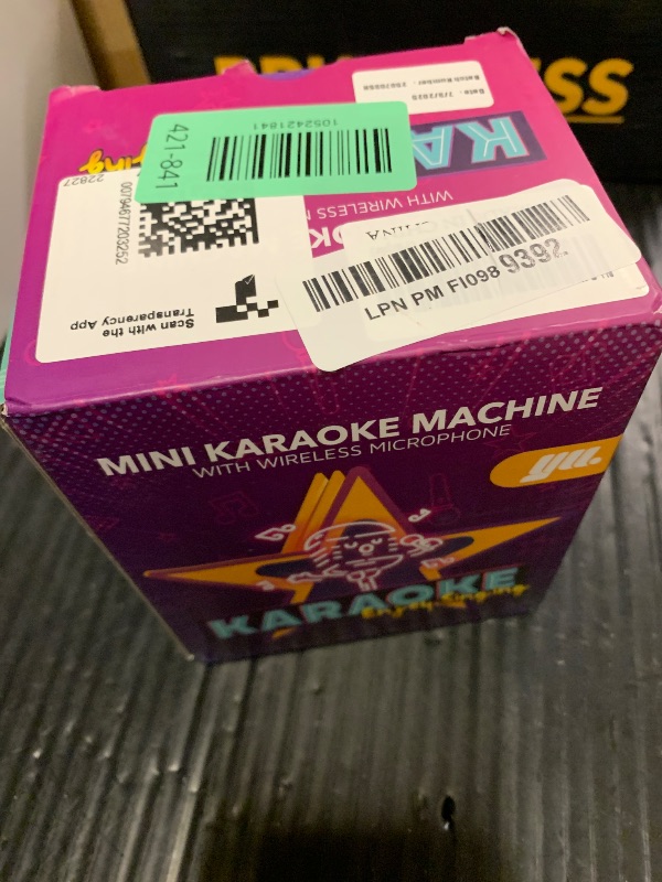 Photo 1 of YLL Karaoke Machine for Kids, Portable Mini Speaker with 2 Wireless Microphones, 2026 TOP Kids Gifts for Girls Ages 3, 4, 5, 6, 7, 8, 9, 10, 12 +Years Old, 4-12th Birthday Present Toy Party (Purple)