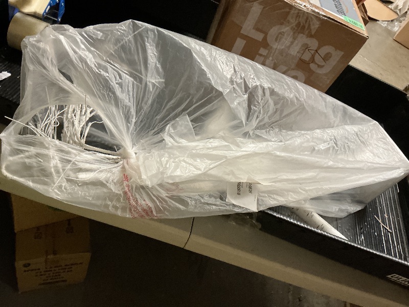 Photo 1 of 2-Pack 4FT Lighted Birch Tree for Indoor Christmas Decorations Outdoor, Higher Size, Timer Function Birch Christmas Tree with 96 LED Warm White Lights for Home Decor Bedroom Thanksgiving Party Garden