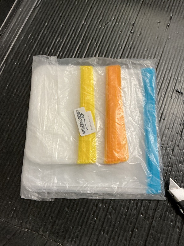 Photo 1 of 10 Pack Dishwasher Safe Reusable Bags, Leakproof Reusable Freezer Bags, BPA Free Food Storage Bags for Lunch Marinate Food Travel - 3 Gallon 3 Snack 4 Sandwich Bags