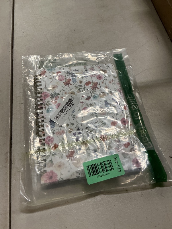 Photo 1 of 2026 Planner, Weekly and Monthly Calendar Planner for Women, Jan 2026 - Dec 2026, Hardcover Planning Agenda Book with Tabs, Spiral Bound, Inner Pocket, Perfect for School Office Supplies, 6.3" x 8.5" - Wildflowers