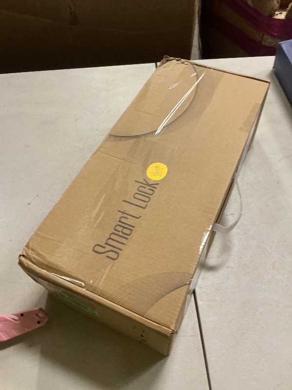 Photo 1 of Sliding Door Smart Lock, Sliding Glass Door Lock with Fingerprint, Smart Mortise Lock with APP IC Card Code Keys, Patio Door Double Hook 2085 Mortise Lock Set with Handle