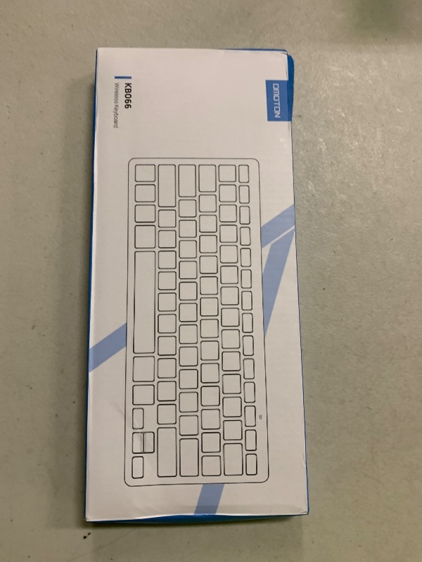 Photo 1 of OMOTON Wireless Keyboard for Mac, Keyboard for Mac, Stable Bluetooth & Ultra-Slim Portable, Ergonomic Design, Compatible with MacBook Pro/Air/iMac, Silverwhite
