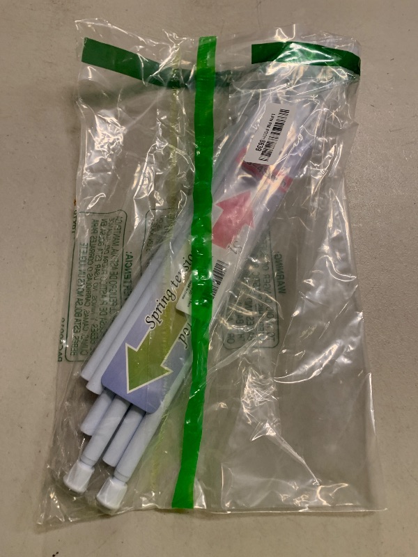 Photo 1 of 2 Pack Spring Tension Rods 28-43 Inches,5/8" Diameter White Spring Load Adjustable Expandable,Small Short Tension Curtain Rod for Windows,Kitchen,Doorway,Bathroom,Cupboard Bars