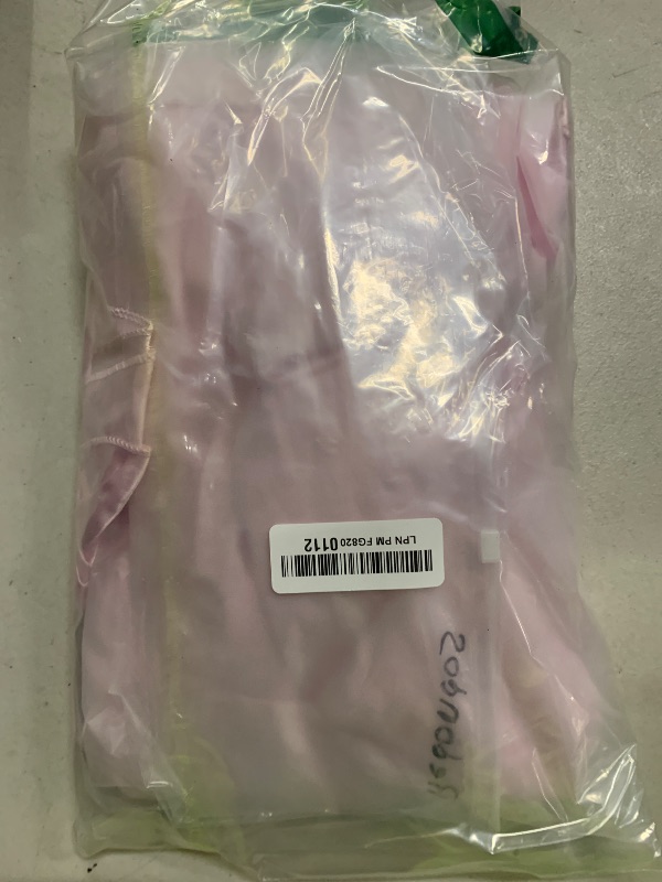 Photo 1 of KKJIAF 4 Pack 120 Inch Round Tablecloth Satin Light Pink Tablecloth, Silky Satin Round Table Cover Dining Table Cloth for Wedding, Party, Banquet, Restaurant, Formal Events