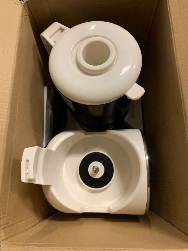 Photo 1 of SUSTEAS Cold Press Juicer, 5.3" Feed Chute Slow Masticating Machines with 300W, Fit Whole Fruits & Vegetables, High Juice Yield, Easy to Clean, White