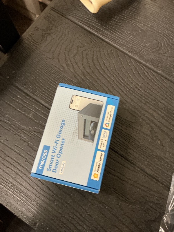 Photo 1 of meross Smart Garage Door Opener Remote, Compatible with Apple HomeKit, Amazon Alexa, Google Assistant, CarPlay and SmartThings, Enhanced Compatibility, New Version