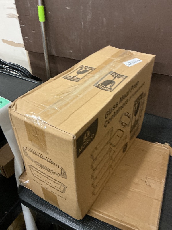 Photo 1 of [8-Pack,30 oz]Glass Meal Prep Containers,Glass Food Storage Containers,Airtight lunch Containers with Lids, Microwave, Oven, Freezer and Dishwasher