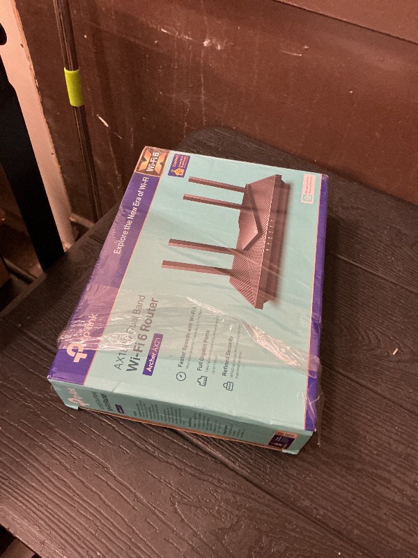 Photo 1 of TP-Link AX1800 WiFi 6 Router (Archer AX21) – Dual Band Wireless Internet, Gigabit, Easy Mesh, Works with Alexa - A Certified for Humans Device, Free Expert Support