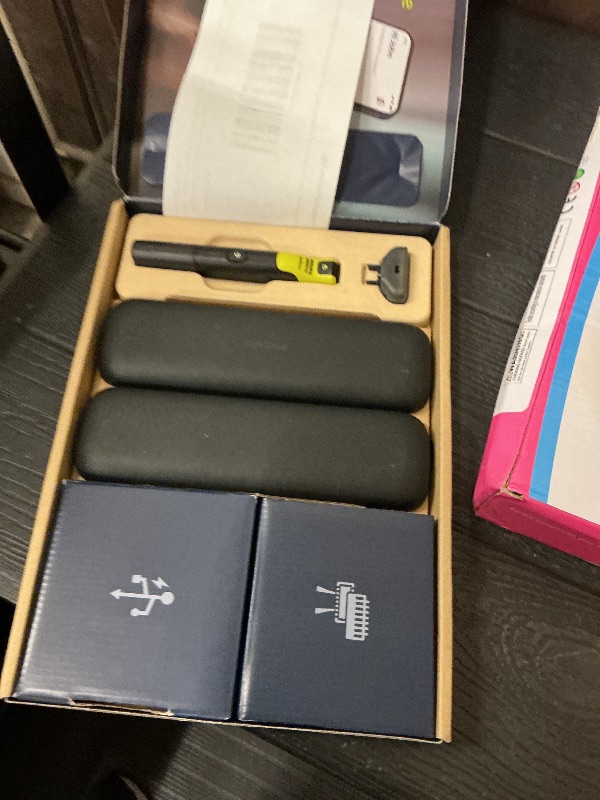 Photo 1 of Philips Norelco OneBlade 360 with Connectivity Hybrid Face + Body, Electric Beard Trimmer, Shaver and Body Groomer Kit with 360 Blade Tech, 1x360 Blade, 5-in-1 Comb, Travel Case, Model QP4631/90