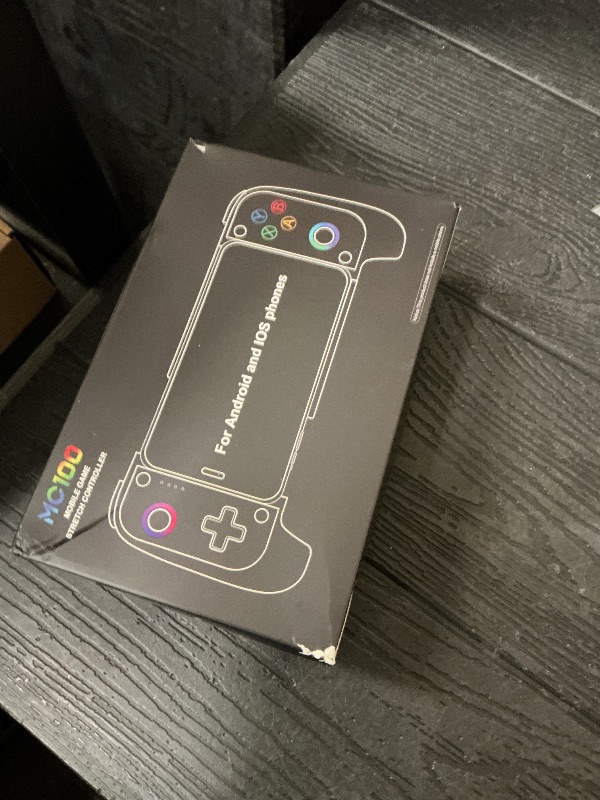 Photo 1 of Mocagen MC1 Phone Controller for iPhone/Android Support Phone Case, Mobile Game Controller with Led Light, Upgraded Joysticks, Turbo, Handheld Gaming Gamepad