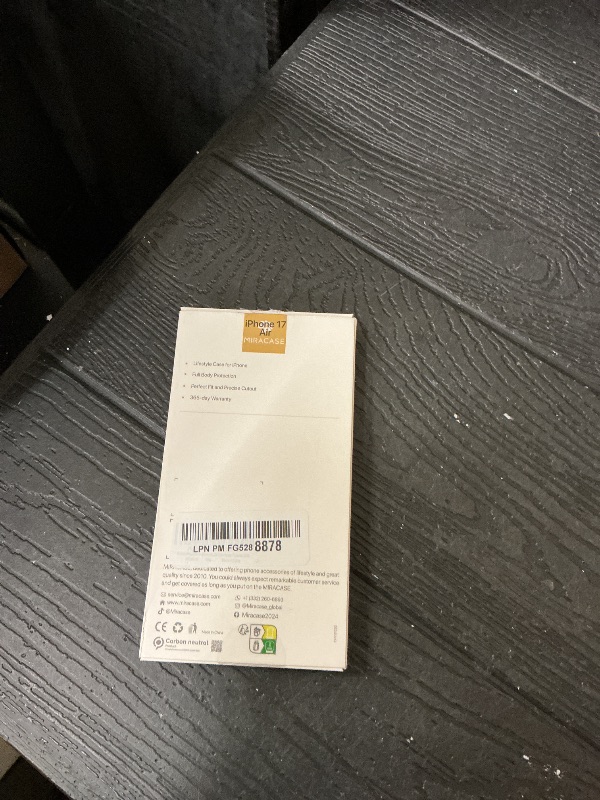 Photo 1 of Miracase Magnetic for iPhone Air Case with Screen Protector(Compatible with MagSafe), Slim Thin Translucent Matte Military-Grade Protected Phone Cover for iPhone 17 Air 6.5", Gold