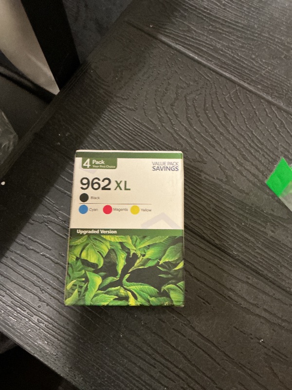 Photo 1 of Re Manufactured......962XL Ink Cartridges Combo Pack (4-Pack, Black/Cyan/Magenta/Yellow) Replacement for HP 962XL 962 Ink Cartridge OfficeJet Pro 9010 9010e 9015 9015e 9018 9018e 9020 9022 9025e Printer