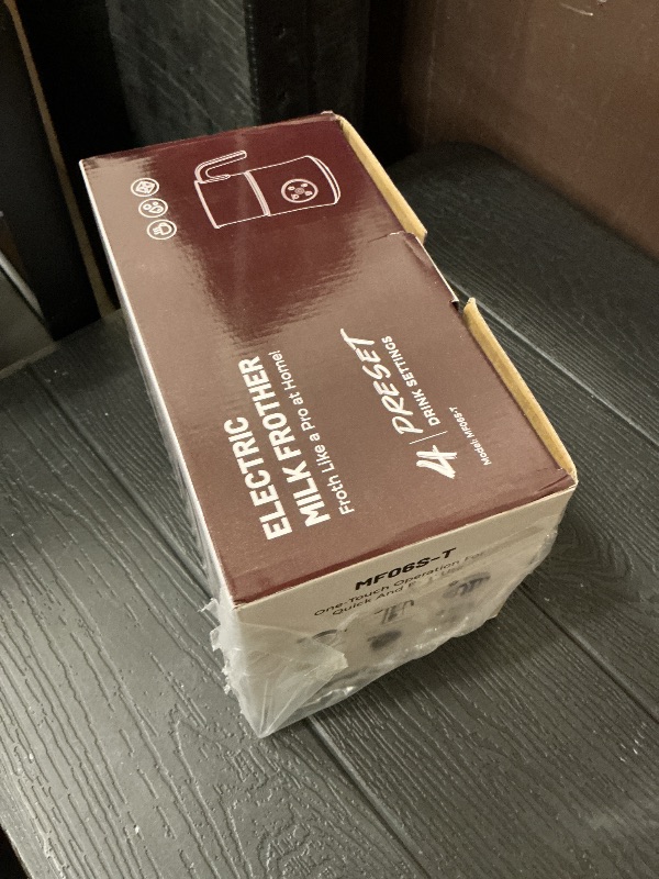 Photo 1 of Milk Frother and Steamer, Large Capacity Detachable Electric Milk Frother, Automatic Warm and Cold Foam Maker, Hot Chocolate Maker, BPA Free