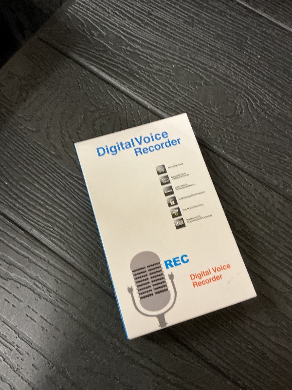 Photo 1 of 128GB Digital Voice Recorder with Playback Upgraded Voice Activated Recording with Premium Noise Reduction Dictaphone Device Perfect for Lectures Meetings Interviews