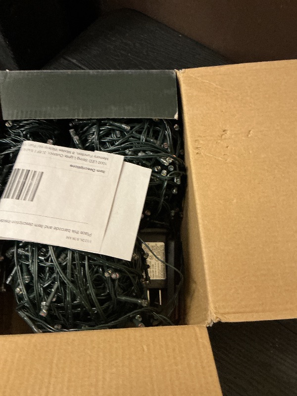 Photo 1 of 1000 LED String Lights Outdoor, 328FT Multicolor Christmas Lights for Outside with Remote, Timer Memory Function, 8 Modes Waterproof Fairy Lights Plug in, for Xmas Tree Bedroom Patio Party