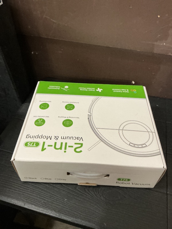 Photo 1 of UMMUND Robot Vacuum and Mop Combo, 2 in 1 Mopping Robotic Vacuum Cleaner with Schedule, Wi-Fi/App/Remote, Strong Suction, Self-Charging, Slim, Ideal for Hard Floor, Pet Hair, Low-Pile Carpet