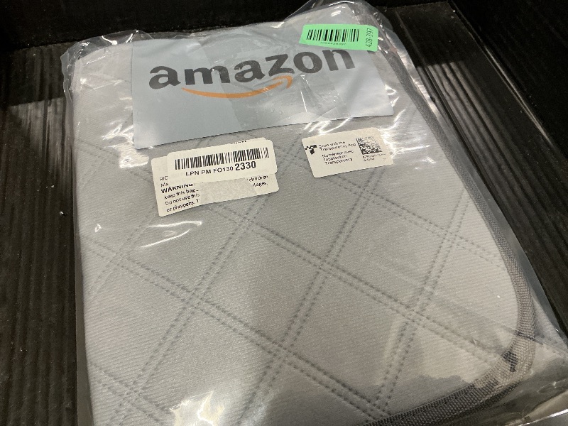 Photo 1 of RIOUSSI Washable Pee Pads for Dogs, Reusable, Absorbent, Leakproof, Non Slip Pet Puppy Pads for Potty Training. Light Gray, 18x24 Inch(4pack)