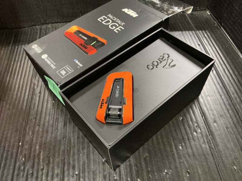 Photo 1 of Cardo Systems Packtalk Edge KTM Edition, Single Pack