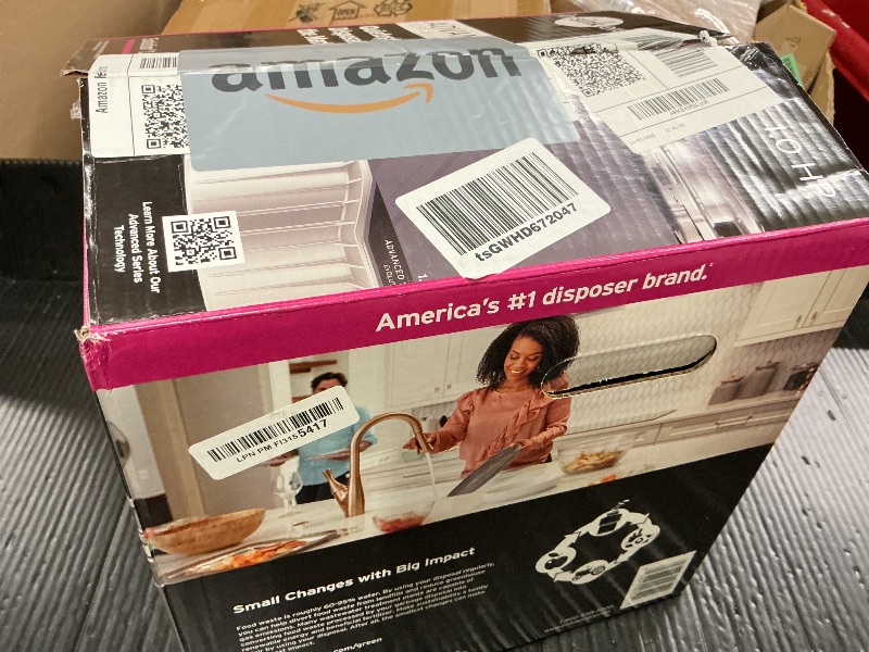 Photo 1 of InSinkErator EVOLUTION 1HP 1 HP, Advanced Series Continuous Feed Food Waste Garbage Disposal, Gray