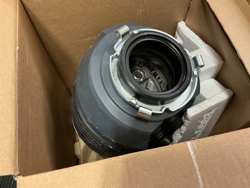 Photo 1 of InSinkErator EVOLUTION 1HP 1 HP, Advanced Series Continuous Feed Food Waste Garbage Disposal, Gray