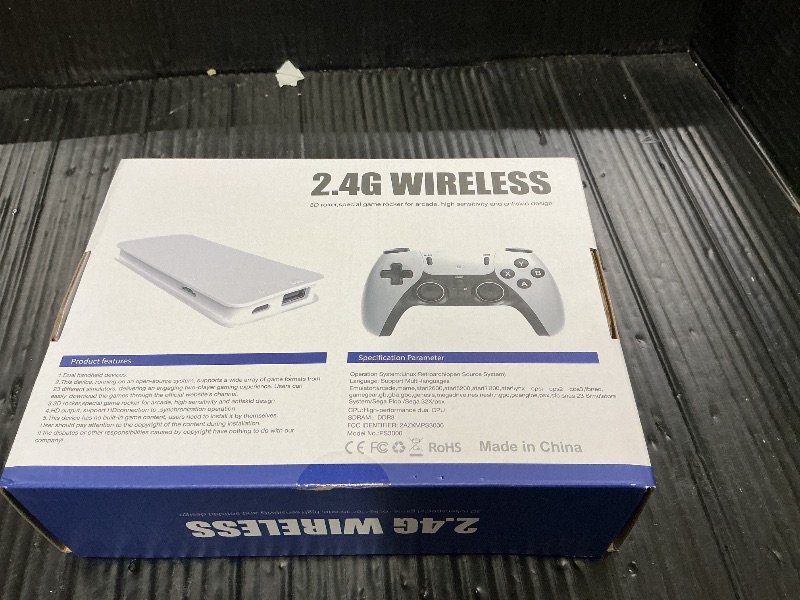 Photo 1 of Upgrade Retro Gaming Console Pro, Wireless Retro Game Stick Console with 20000+ Games, Built-in 23 Game Emulators, Video Games Plug and Play with Upgrade Dual 2.4G Wireless Controllers White (64G)