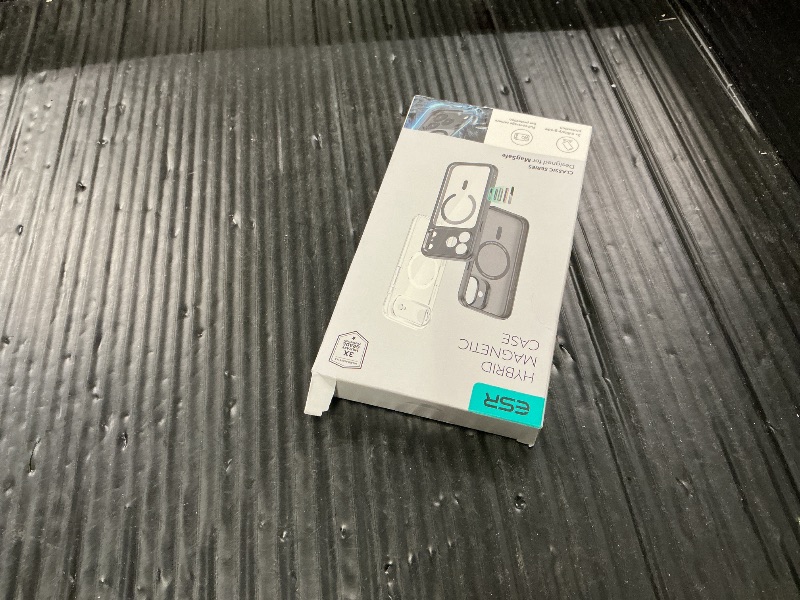 Photo 1 of ESR for iPhone 17 Pro Max Case, Camera Control, Compatible with MagSafe, Shockproof Military-Grade Protection, Magnetic Phone Case for iPhone 17 Pro Max, Classic Hybrid Case, Clear