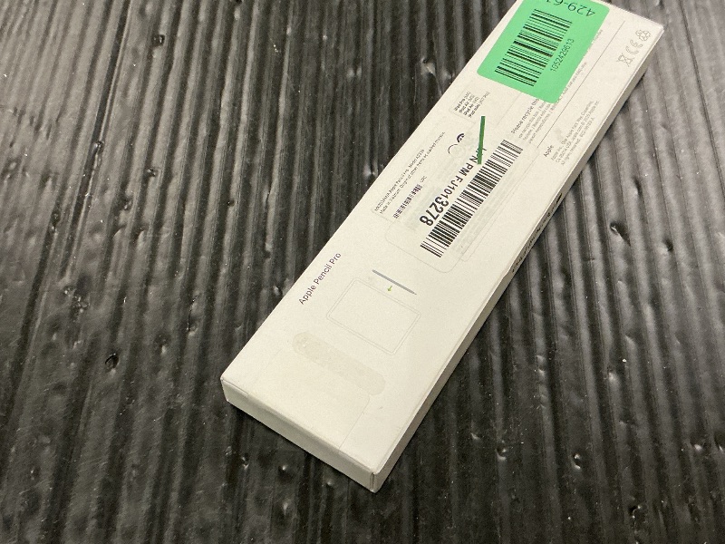 Photo 1 of Apple Pencil Pro: Latest Model - Device Compatibility Check Required - Pixel-Perfect Precision, Tilt and Pressure Sensitivity, Perfect for Note-Taking, Drawing, and Art. Charges and Pairs Magnetically