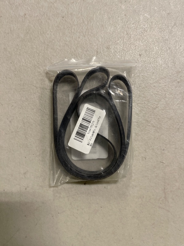 Photo 1 of 2 PCS Vacuum Belts 562289001 Replacement Belts for Hoover Windtunnel T-Series, Fit UH70200 UH70210 UH70105 UH70120 UH71214 UH71215 UH71250 UH72600, Replace Part AH20065,12.8 x457 Flat Belts