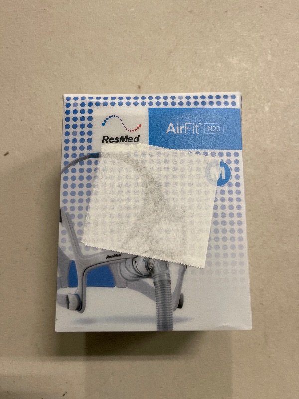 Photo 1 of Nimisa Nasal CPAP Mask for Airfit N20, Full Cover Replacement Kit with Headgear, Frame, Tube and Cushion for N20, M Size