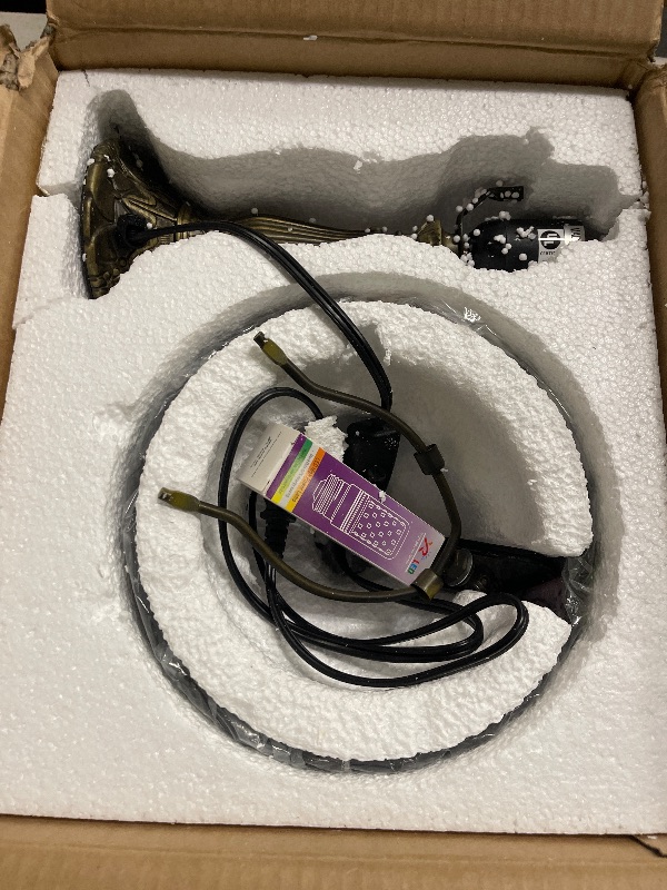 Photo 1 of Tiffany Style Table Lamp, Pink Tulip Stained Glass Lamp, 8 Inch Small Antique Lamp, for Bedside Nightstand Bedroom Living Room Home Office, Include LED Bulb