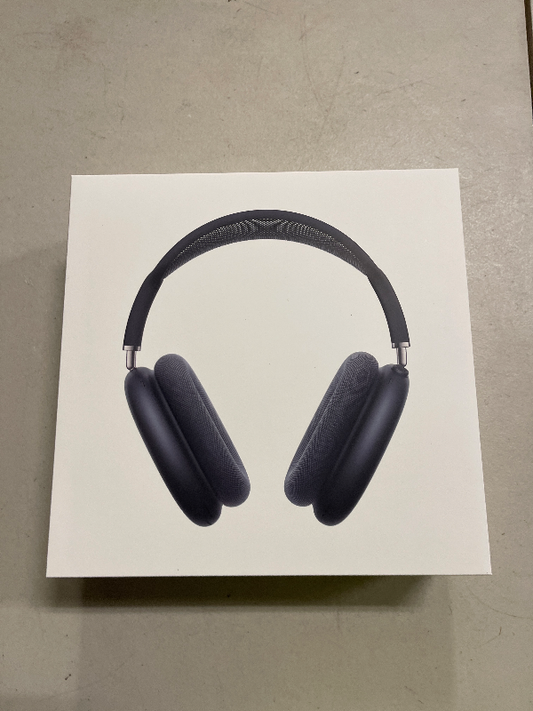 Photo 1 of Apple AirPods Max Wireless Over-Ear Headphones, Pro-Level Active Noise Cancellation, Transparency Mode, Personalized Spatial Audio, USB-C Charging, Bluetooth Headphones for iPhone - Midnight