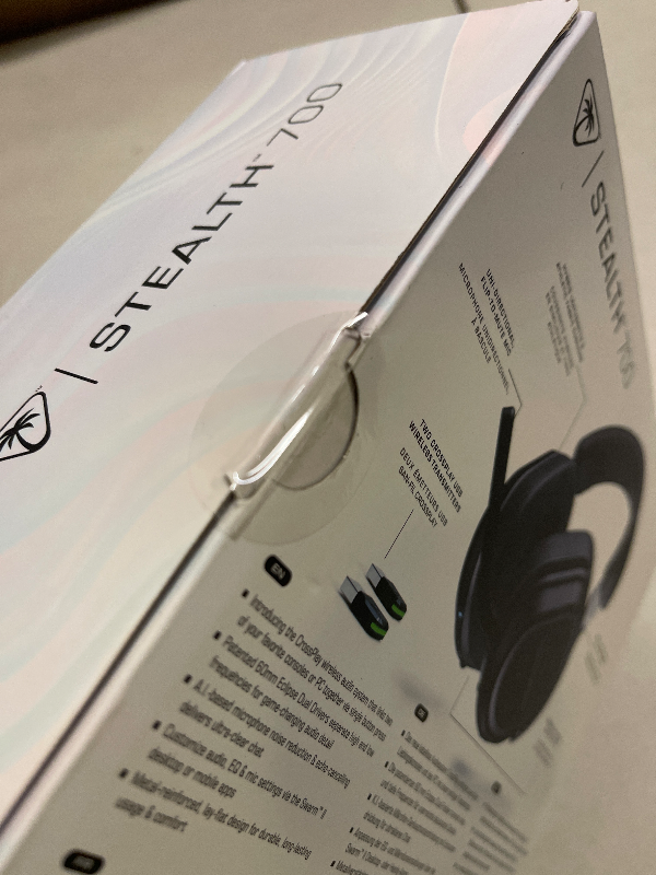 Photo 1 of Turtle Beach Stealth 700 Gen 3 Wireless Multiplatform Amplified Gaming Headset for Xbox Series X|S, Xbox One, PC, PS5, Mobile – 60mm Drivers, AI Noise-Cancelling Mic, Bluetooth, 80-Hr Battery – Black