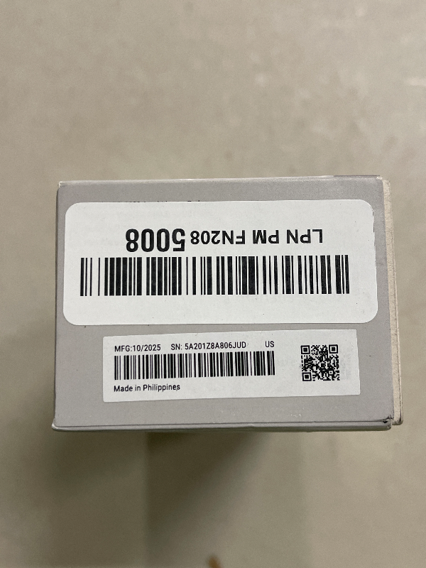 Photo 1 of Google Nest Doorbell (Wired, 3rd Gen) - 2K Video and Gemini, Live View, Night Vision, 2-Way Audio - Works with Google Home - 2025 Model - Snow
