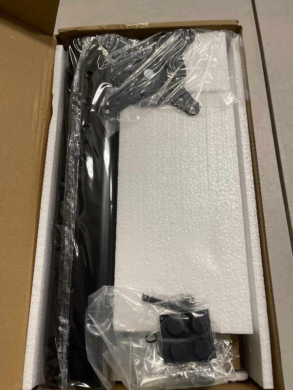 Photo 1 of Single LCD Computer Monitor Free-Standing Desk Stand Mount Riser for 13 inch to 32 inch screen with Swivel, Height Adjustable, Rotation, Vesa Base Stand Holds One (1) Screen up to 77Lbs(HT05B-001))