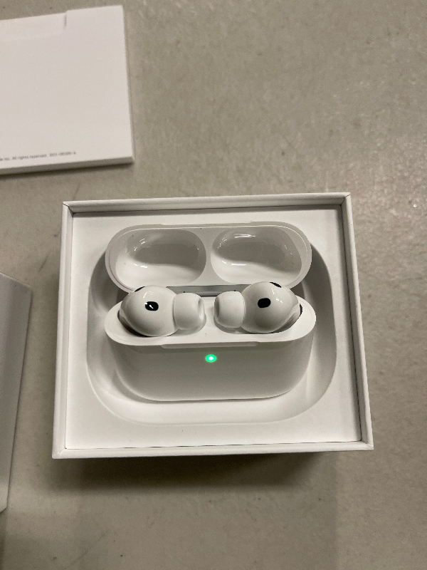 Photo 1 of Apple AirPods Pro 3 Wireless Earbuds, Active Noise Cancellation, Live Translation, Heart Rate Sensing, Hearing Aid Feature, Bluetooth Headphones, Spatial Audio, High-Fidelity Sound, USB-C Charging