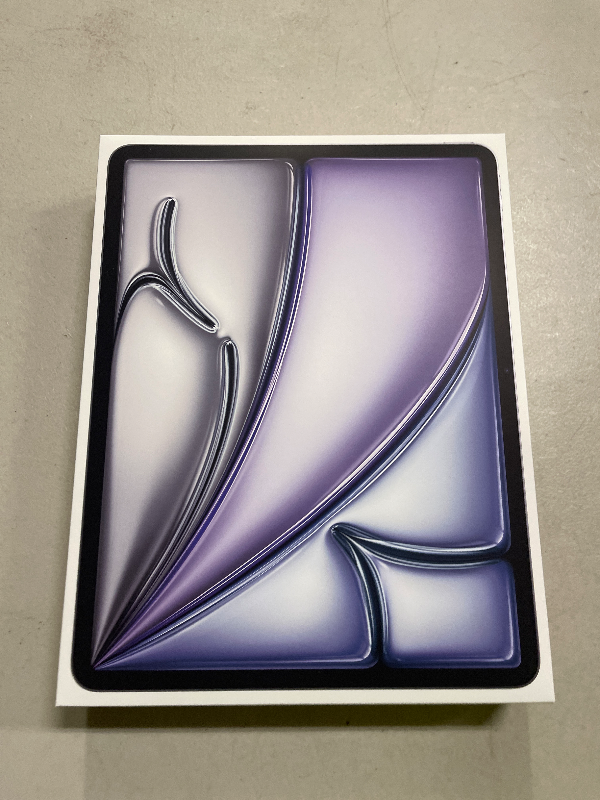 Photo 1 of Apple iPad Air 13-inch with M3 chip Built for Apple Intelligence, Liquid Retina Display, 128GB, 12MP Front/Back Camera, Wi-Fi 6E, Touch ID, All-Day Battery Life — Space Gray