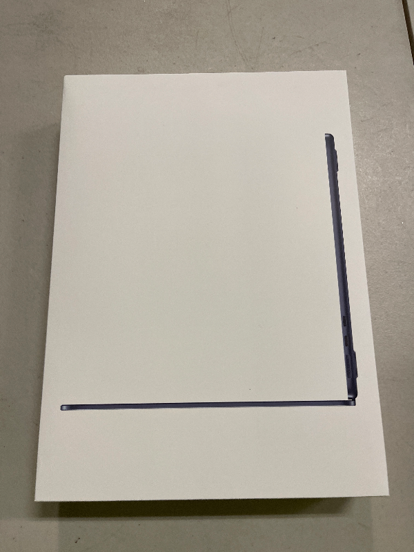 Photo 1 of Apple 2025 MacBook Air 13-inch Laptop with M4 chip: Built for Apple Intelligence, 13.6" Liquid Retina Display, 24GB Unified Memory, 512GB SSD Storage, 12MP Center Stage Camera, Touch ID, Midnight