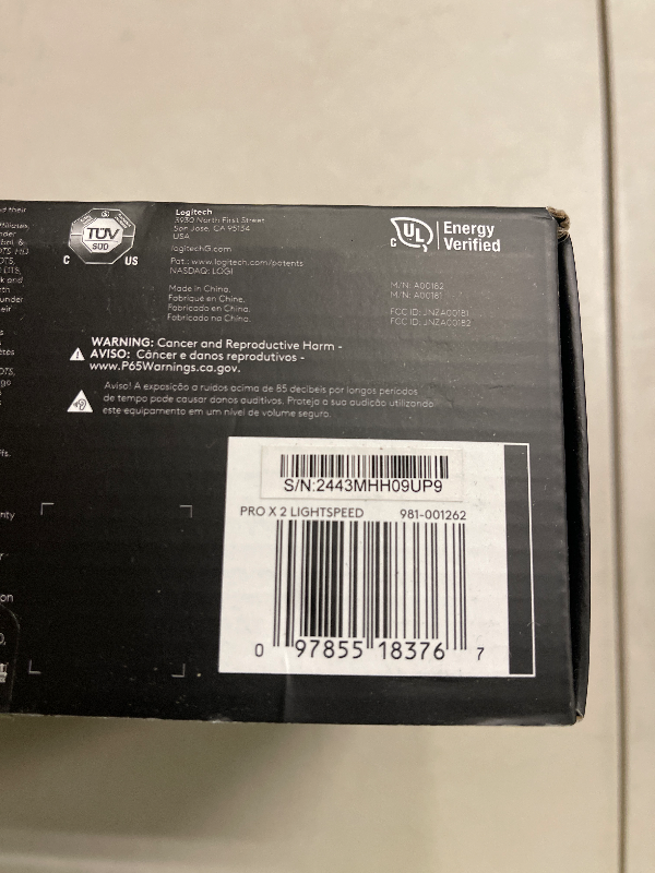 Photo 1 of Logitech G PRO X 2 Lightspeed Wireless Gaming Headset: Wireless Gaming Headphones with Mic, 50mm Graphene Drivers, 2.02.0—7.1 Surround, Bluetooth/USB/3.5mm Aux, for PS4/PS5/PC/Nintendo Switch - Black