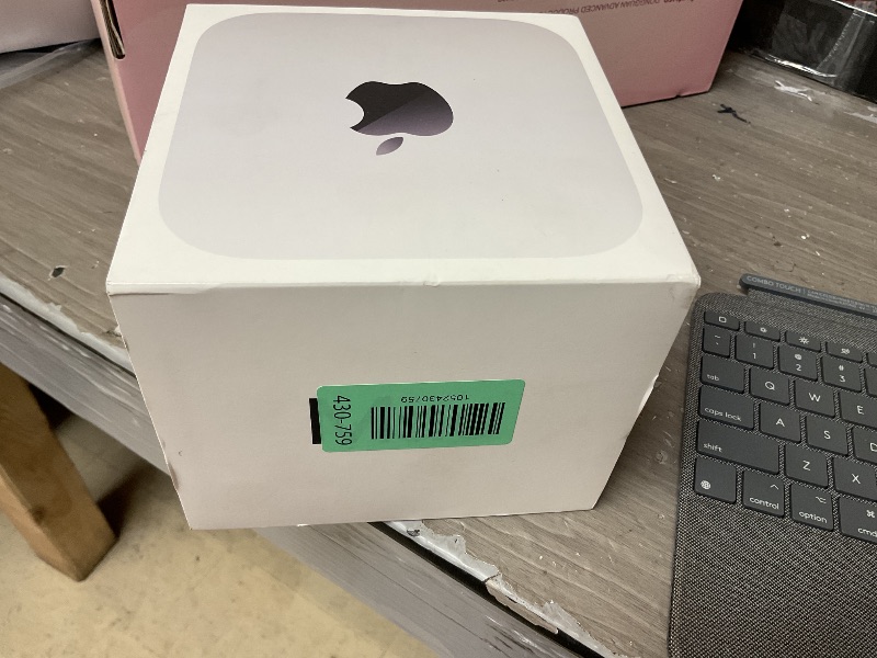 Photo 1 of see notes and pictures………..Apple 2024 Mac mini Desktop Computer with M4 chip with 10?core CPU and GPU: Built for Apple Intelligence, 16GB Unified Memory, 256GB SSD Storage, Gigabit Ethernet. Works with iPhone/iPad
