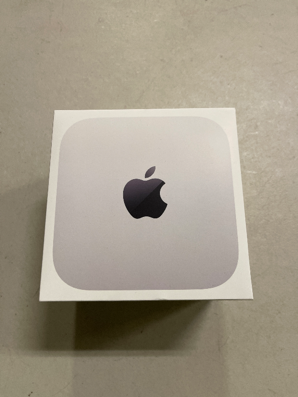 Photo 1 of Apple 2024 Mac mini Desktop Computer with M4 chip with 10?core CPU and GPU: Built for Apple Intelligence, 16GB Unified Memory, 256GB SSD Storage, Gigabit Ethernet. Works with iPhone/iPad