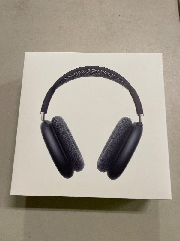 Photo 1 of Apple AirPods Max Wireless Over-Ear Headphones, Pro-Level Active Noise Cancellation, Transparency Mode, Personalized Spatial Audio, USB-C Charging, Bluetooth Headphones for iPhone - Midnight