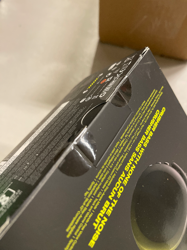 Photo 1 of Skullcandy Crusher ANC 2 Wireless Over-Ear Bluetooth Headphones with Extra USB-C Charging Cable, Multi-Sensory Bass, Active Noise Cancelling, 60 Hours Battery, Microphone iPhone Android - True Black