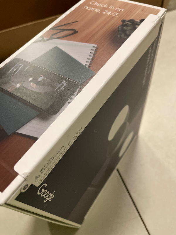 Photo 1 of Google Nest Cam with Floodlight - Outdoor Camera - Floodlight Security Camera, White, 1 Count (Pack of 1)